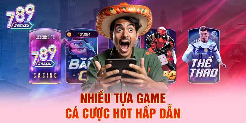 Kho game cá cược nổi bật tại 88vin